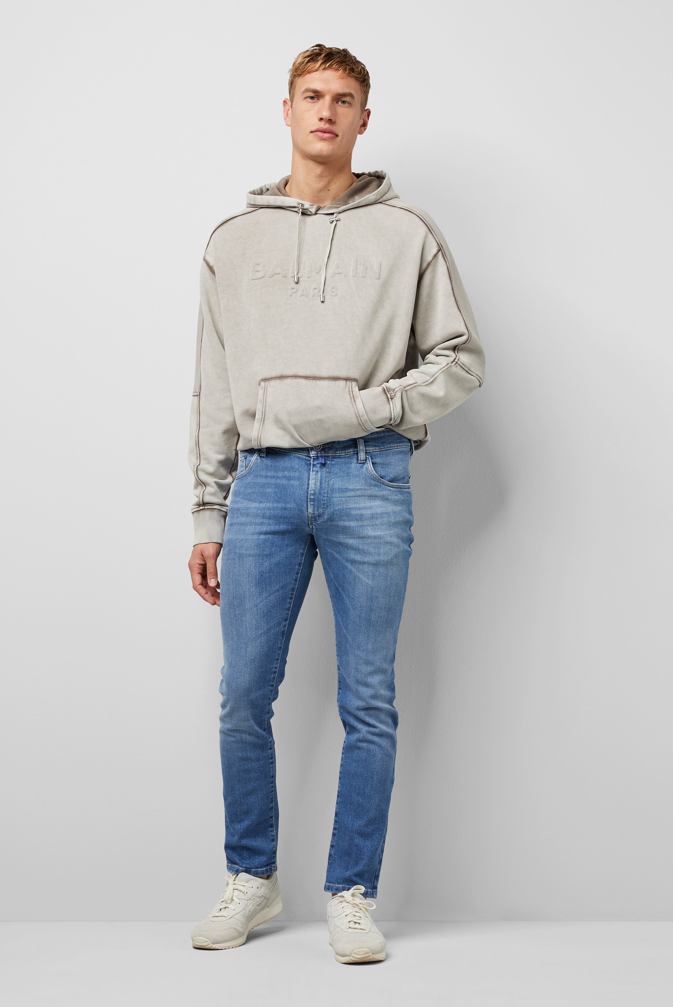 SUPER-SLIM 9-6242 BLEACHED DENIM