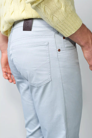 FIVE 1-6075 FIVE-POCKET TROUSERS WITH A MICRO PRINT