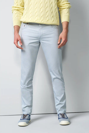 FIVE 1-6075 FIVE-POCKET TROUSERS WITH A MICRO PRINT