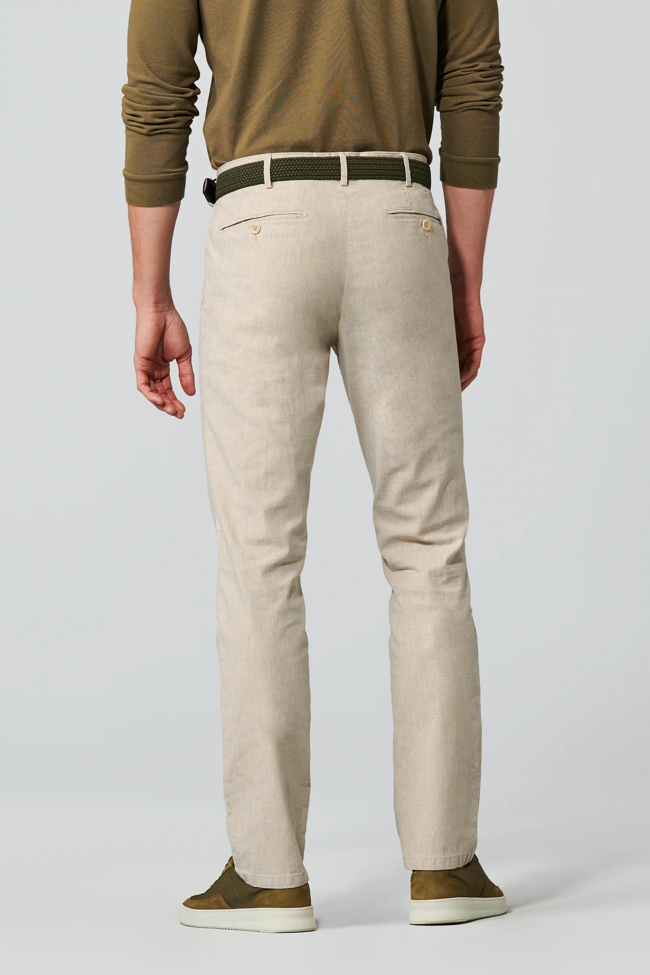 Roma 1-3020 COTTON/LINEN CHINOS